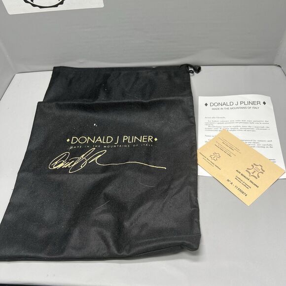 Donald J Pliner Rula Caiman Alligator Ankle Booties Boots Women Size 8.5 Preownd - Picture 9 of 14